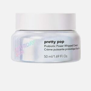 Saturday Skin Pretty Pop Probiotic Power Whipped Cream - White